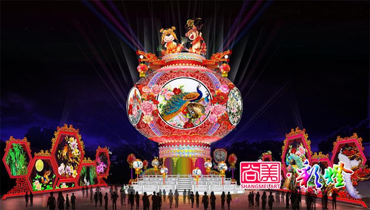 自貢彩燈公園里的花燈展出結(jié)束后都到哪里去了？