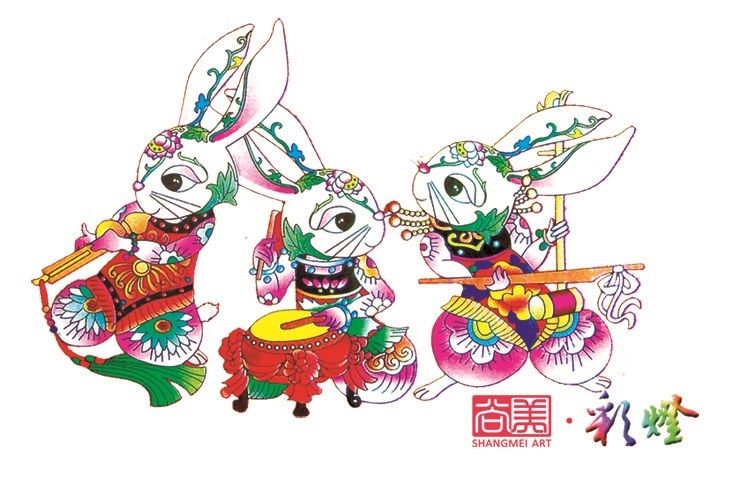 2023年兔年花燈、兔年彩燈設(shè)計(jì)方案卡通元素參考